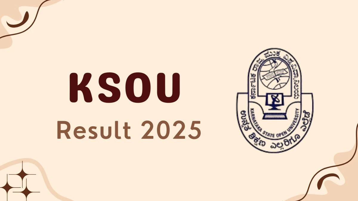 KSOU Result 2025 Out at ksouportal.com Direct Link to Download 3rd, 5th Sem Result