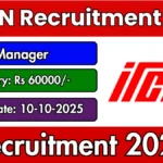 IRCON Manager Recruitment 2025 - Apply Offline by Oct 10