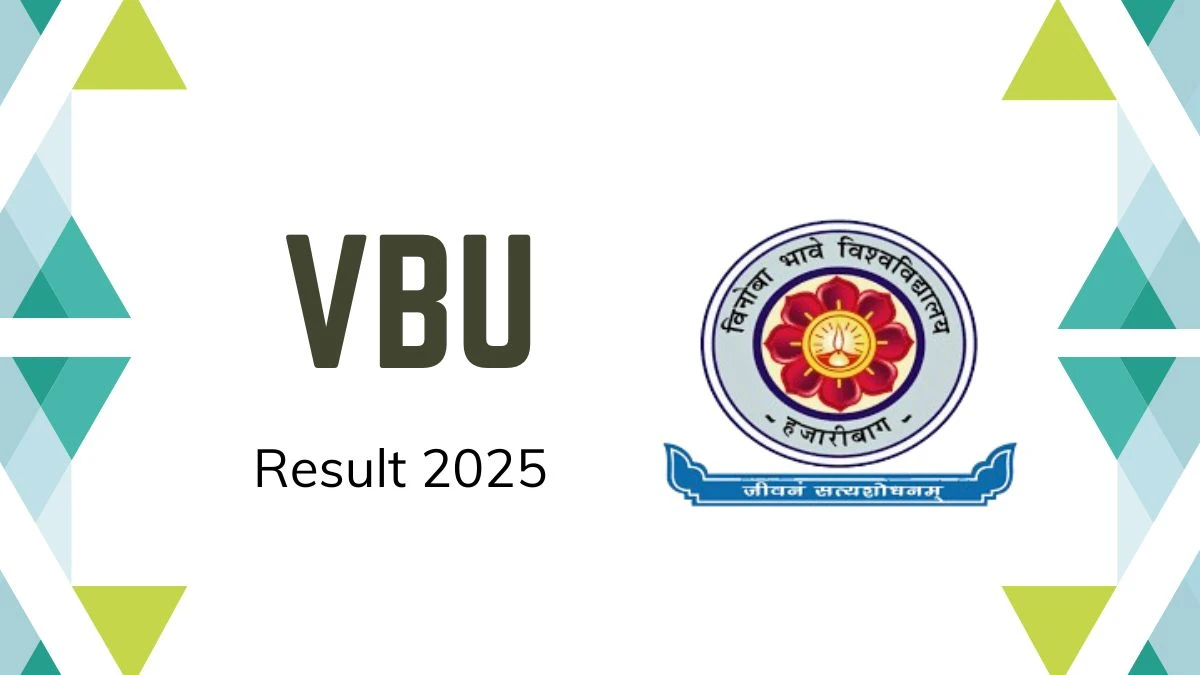 VBU Result 2025 Out at vbu.ac.in Direct Link to Download 1st, 3rd Semester Result